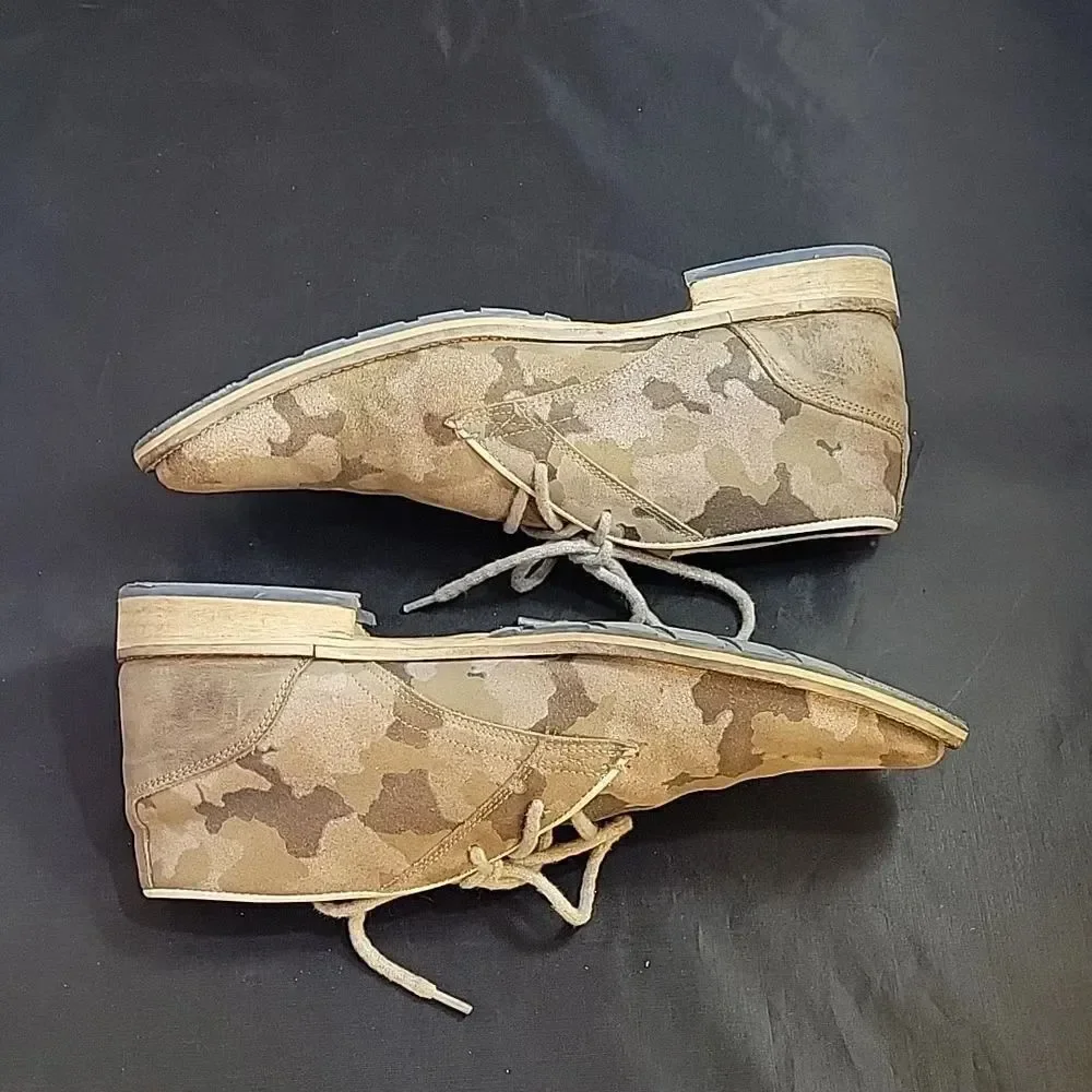 STEVE MADDEN IRVINE LACE-UP CLOSURE MEN'S ANKLE BOOTS